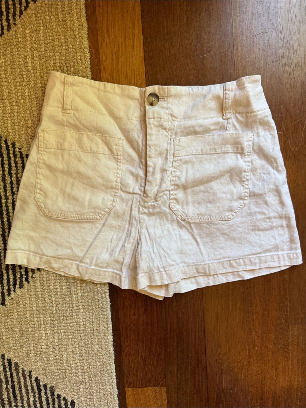 Anthropologie Maeve Colette high-rise shorts